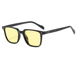 Retro Ultra light Rivets Square Sunglasses Women Fashion Brand Designer Rectangle Eyewear UV400 Men Sun Glasses