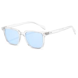 Retro Ultra light Rivets Square Sunglasses Women Fashion Brand Designer Rectangle Eyewear UV400 Men Sun Glasses