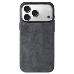 Real Italian Imported for Alcantara Magnetic Case for iPhone 18 17 Pro Max 18Pro With MagSafe Case Smart Button Protective Cover