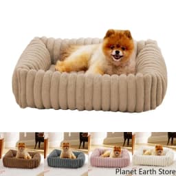 Luxury Bed for Small Dog Warm Cat Sofa Nest Pet Comfortable Plush Puppy Bed Removable Washed for Small Animal Dog Pet Supplies