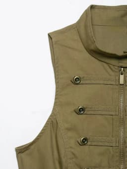 KONDALA Women Vintage Trendy Shorts Set Button O-Neck Sleeveless Zipper Vest Mini Shorts New Fashion 2026 Summer Casual Lady Set