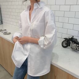 Zadily 2026 Autumn Minimalist Women's White Oversize Shirt Full Sleeve Basic Button up Korea Style Blouse with Pocket for Ladies