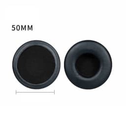 2pcs 45/50/55/60/65/70/75/80/85/90/95/100/105/110MM Headphone Pad Ear Pad Sponge In-ear Earphone Cover Earphone Accessories