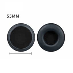 2pcs 45/50/55/60/65/70/75/80/85/90/95/100/105/110MM Headphone Pad Ear Pad Sponge In-ear Earphone Cover Earphone Accessories