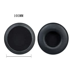 2pcs 45/50/55/60/65/70/75/80/85/90/95/100/105/110MM Headphone Pad Ear Pad Sponge In-ear Earphone Cover Earphone Accessories