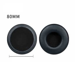 2pcs 45/50/55/60/65/70/75/80/85/90/95/100/105/110MM Headphone Pad Ear Pad Sponge In-ear Earphone Cover Earphone Accessories