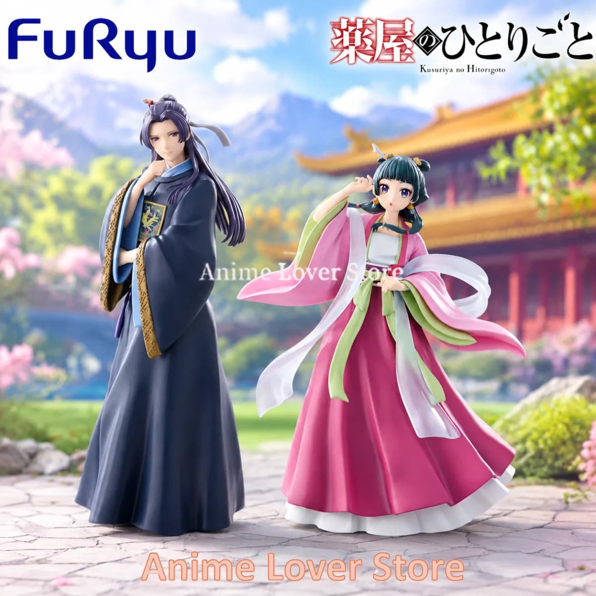IN STOCK Original Genuine FuRyu The Apothecary Diaries Maomao Jinshi Anime Figures Toy Collectible Model Ornaments