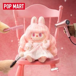 POP MART LABUBU THE MONSTERS HAIR SALON SERIES VINYL PLUSH PENDANT Genuine Blind Box Mystery Box Guess Bag Toys Anime Figure