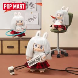 POP MART LABUBU THE MONSTERS HAIR SALON SERIES VINYL PLUSH PENDANT Genuine Blind Box Mystery Box Guess Bag Toys Anime Figure