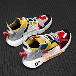 QZHSMY Summer 2022 Mixed Colors Sneakers Men Breathable Trendy Male Couple Shoes Big Size 46 Light Casual Shoe Zapatillas Hombre