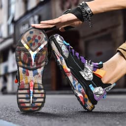 New Casual Sneakers Men Fashion Running Shoes Outdoor Walking Footwear Breathable Gym Training Sneakers Size 39-46