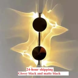 Creative Art Corrugated LED USB Rc and Wiring Wall Lamps Bedroom Bedside Shadow Sconces Aisle Porch Corridor Atmosphere Light