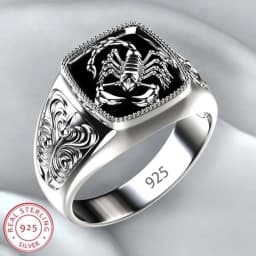 925 Sterling Silver Men Rings High Quality for Men Temperament Banquet Wedding Jewelry Anniversary Party Gifts High Quality