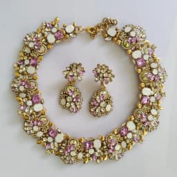 2026 New Fashion Green Crystal Rhinestone Large Collar Big Choker Necklace Women Statement Indian Necklace Wedding Jewelry