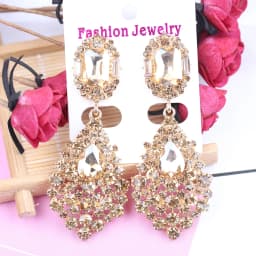 VEYO Luxury Earrings Full of Rhinestone Crystal Drop Earrings Long Earrings For Woman High Quality
