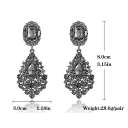 VEYO Luxury Earrings Full of Rhinestone Crystal Drop Earrings Long Earrings For Woman High Quality