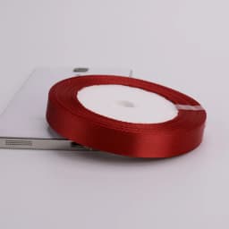 22meters 6mm-75mm Wine Red Satin Ribbons Packing Material DIY Bow Craft Decor Wedding Party Decoration Gift Wrapping Ribbon