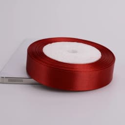 22meters 6mm-75mm Wine Red Satin Ribbons Packing Material DIY Bow Craft Decor Wedding Party Decoration Gift Wrapping Ribbon