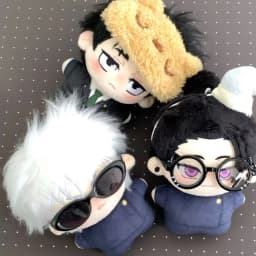 2026 New Kawaii JujutsuK Doll Anime Gojo Satoru Plush Keychain Cute JJK Figure Cotton Plush Doll Yuji Choso 10cm Toy Fans Gifts