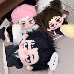 2026 New Kawaii JujutsuK Doll Anime Gojo Satoru Plush Keychain Cute JJK Figure Cotton Plush Doll Yuji Choso 10cm Toy Fans Gifts