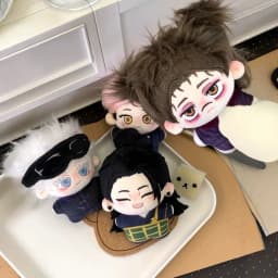 2026 New Kawaii JujutsuK Doll Anime Gojo Satoru Plush Keychain Cute JJK Figure Cotton Plush Doll Yuji Choso 10cm Toy Fans Gifts