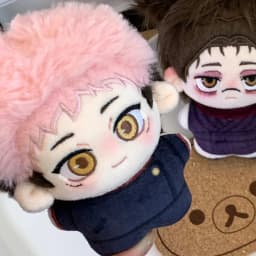 2026 New Kawaii JujutsuK Doll Anime Gojo Satoru Plush Keychain Cute JJK Figure Cotton Plush Doll Yuji Choso 10cm Toy Fans Gifts