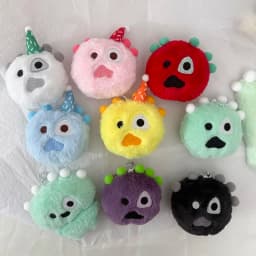 Kpop CORTIS Plush Photocard Holder Cortisball Backpack Pendant Charms Keychain SEONGHYEON KEONHO JAMES JUHOON MARTIN Collection