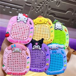 Creative Cartoon Maze Decompression Healing Magnetic Steel Ball Graffiti Drawing Board Keychain Bag Pendant Gift For Girlfriend