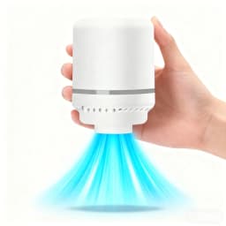 Mini Electric Air Pump, Compact Vacuum Pump for Compression Storage Bags, Pump Handheld for Travel Suitcase Clothes Space Saving