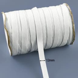 10/20Yards 3/10/20/30/40/50mm Bungee Cord Black/White Rubber Bands Mask Strap Sewing Elastic Band HairBand Elasticity Tape