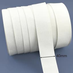 10/20Yards 3/10/20/30/40/50mm Bungee Cord Black/White Rubber Bands Mask Strap Sewing Elastic Band HairBand Elasticity Tape