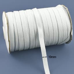 10/20Yards 3/10/20/30/40/50mm Bungee Cord Black/White Rubber Bands Mask Strap Sewing Elastic Band HairBand Elasticity Tape
