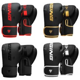 4/6/8/10/12/14Oz Kids Adult Boxing Gloves Breathable Professional Sanda Muay Thai Fighting Gloves PU Workout Gloves