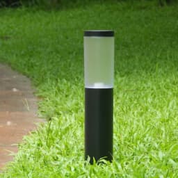 Cylindrical Modern Outdoor Circular Stainless Steel Lighting Equipment Courtyard Garden Community Lawn Lights