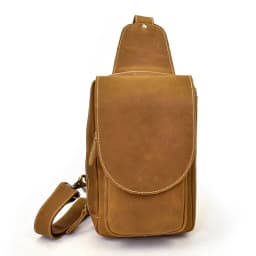 Newsbirds High Quality Big Chest Bag Real Cowhide Leather Chest Bags Crazy Horse Leather Men's Sling Bag Chest Pack For Man Male