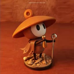 12cm The Hollow Knight Series Game Character Silksong Sherma Desktop Ornament Model Toy Pvc Material Periphery Collectible Gifts