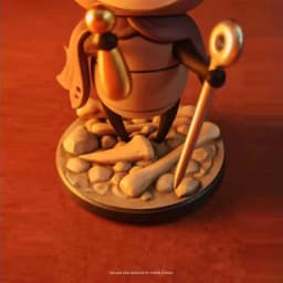 12cm The Hollow Knight Series Game Character Silksong Sherma Desktop Ornament Model Toy Pvc Material Periphery Collectible Gifts
