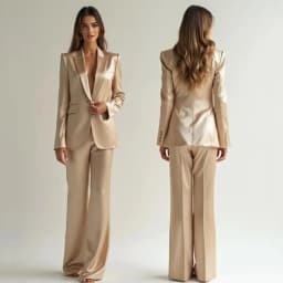 Luxury High Quality Women's Suit One Button 2 Piece Jacket Pants Female Clothing Slim Fit Smart Office Banquet Lady Blazer Set