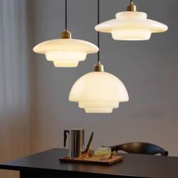 Nordic Minimalist Glass Pendant Light With Single Head Antique Style Cream Hanging Light Study Bar Counter Front Desk Studio