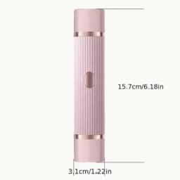 Electric Women's Shaver Waterproof Wet Dry Dual Use 2 In 1 Double Head Detachable Bikini Hair Trimmer Ladies Electric Razor for