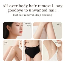 Women's Electric Shaver 3-in-1 Painless Epilator Portable Bikini Trimmer Facial Shaver for Ladies Body Underarms Legs