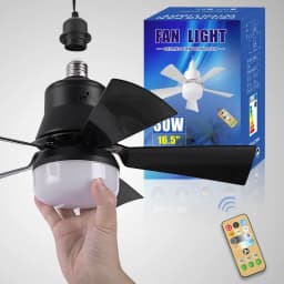 UZZDSS 2025 New LED 30W ceiling fan light LED fan ceiling light with remote dimming function suitable Ceiling Fans