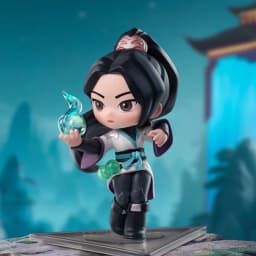 POPMART VALORANT AGENTS Series Plush Doll Genuine Blind Box Toys Mystery Box Doll Guess Bag Anime Figure Gifts
