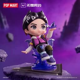 POPMART VALORANT AGENTS Series Plush Doll Genuine Blind Box Toys Mystery Box Doll Guess Bag Anime Figure Gifts