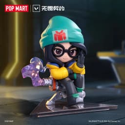POPMART VALORANT AGENTS Series Plush Doll Genuine Blind Box Toys Mystery Box Doll Guess Bag Anime Figure Gifts