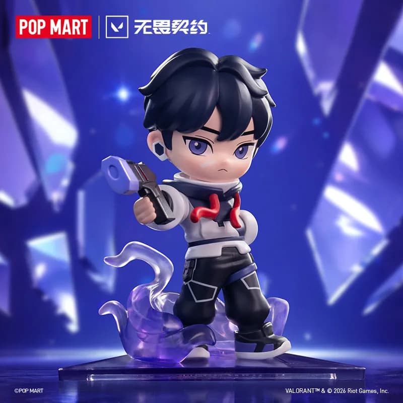 POPMART VALORANT AGENTS Series Blind Box Toys Kawaii Anime Action Figure Surprise Genuine Mystery Box Gift