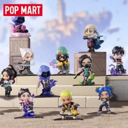 POPMART VALORANT AGENTS Series Blind Box Toys Kawaii Anime Action Figure Surprise Genuine Mystery Box Gift