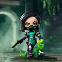 POPMART VALORANT AGENTS Series Blind Box Toys Kawaii Anime Action Figure Surprise Genuine Mystery Box Gift