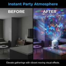 Halloween Projector Led Night Lights USB Dynamic Rotating HD LED Projector Light for Room Ceiling Halloween Christmas Decor Lamp