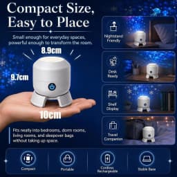 Halloween Projector Led Night Lights USB Dynamic Rotating HD LED Projector Light for Room Ceiling Halloween Christmas Decor Lamp